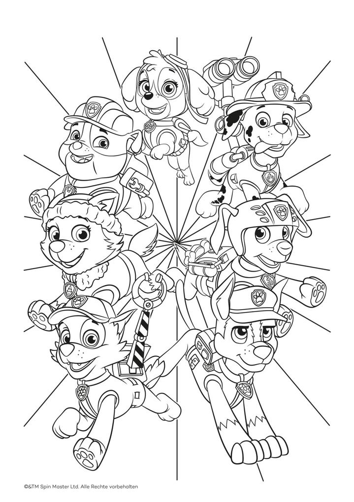Weitere Ansicht: PAW Patrol: Heldenhafte Mal-Missionen