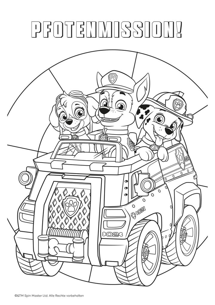 Weitere Ansicht: PAW Patrol: Heldenhafte Mal-Missionen