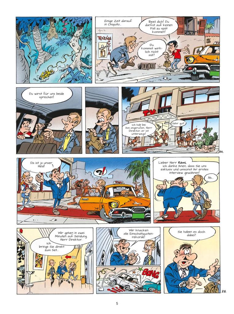 Weitere Ansicht: Marsupilami 25: Rififi in Palumbien | Yann, André Franquin