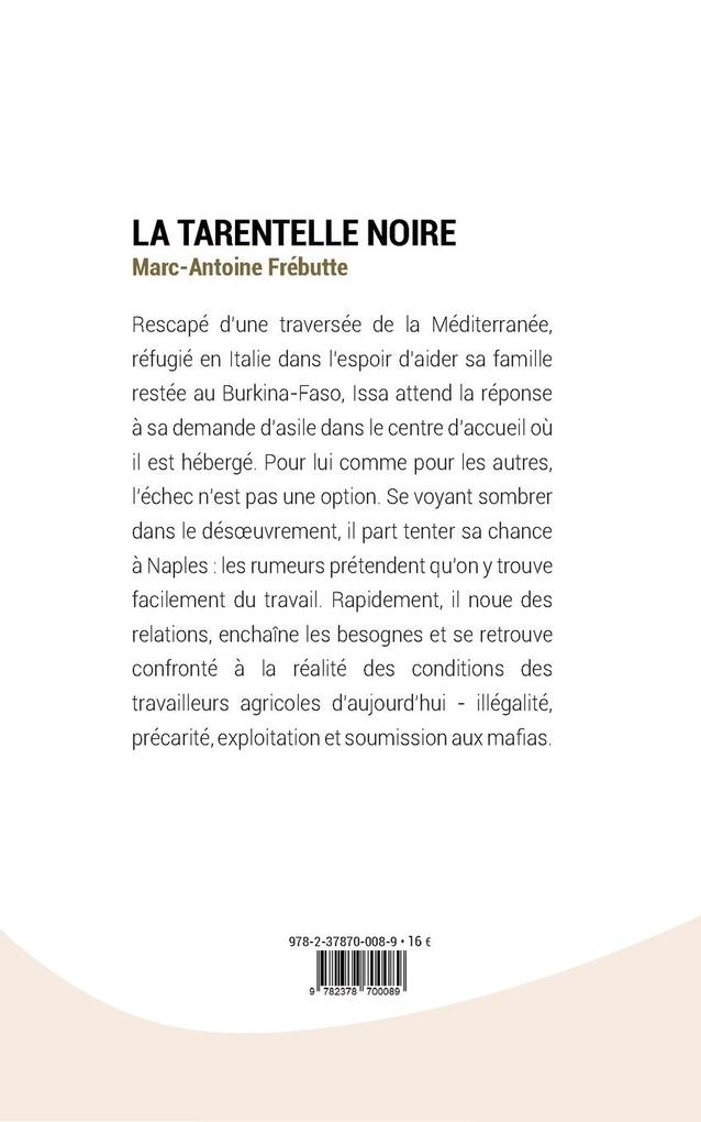 Weitere Ansicht: La tarentelle noire | Marc-Antoine Frébutte