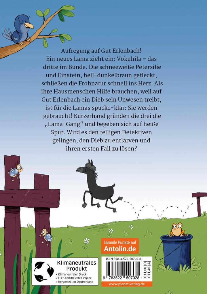 Weitere Ansicht: Die Lama-Gang. Mit Herz & Spucke 1: Ein Fall für alle Felle | Heike Eva Schmidt