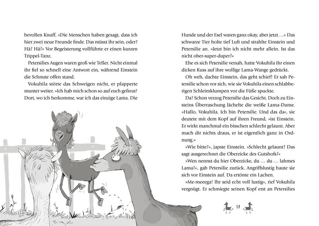 Weitere Ansicht: Die Lama-Gang. Mit Herz & Spucke 1: Ein Fall für alle Felle | Heike Eva Schmidt