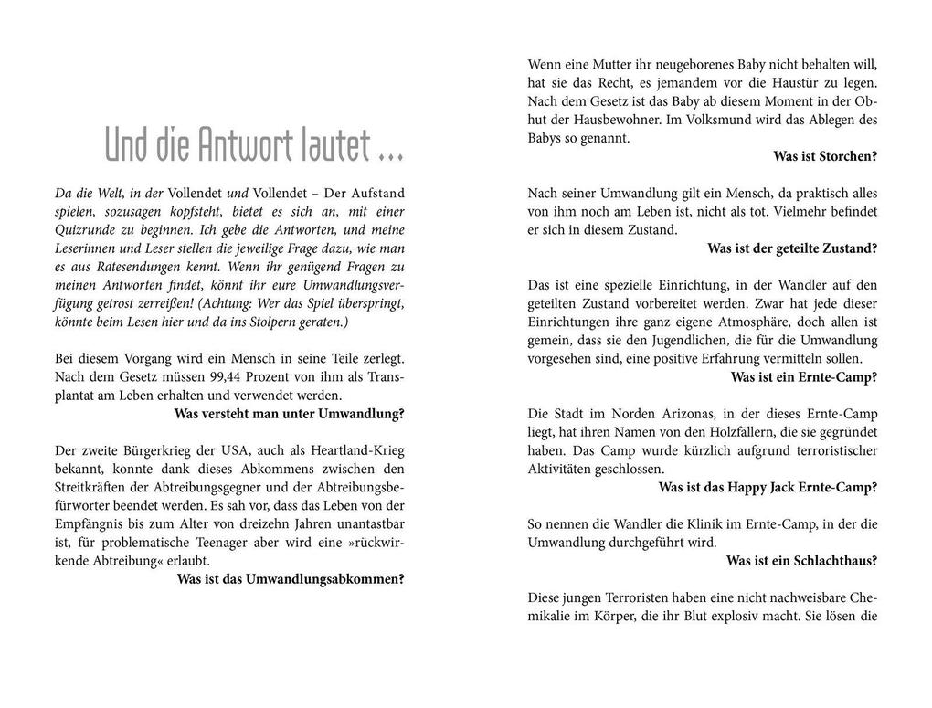 Weitere Ansicht: Vollendet - Der Aufstand | Neal Shusterman