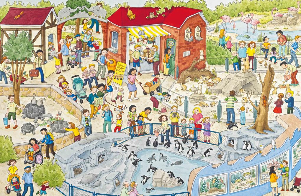 Weitere Ansicht: Mein großes Zoo-Wimmelbuch