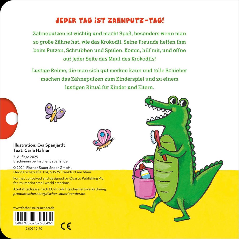 Weitere Ansicht: Auch Krokodile wollen Zähneputzen | Carla Häfner