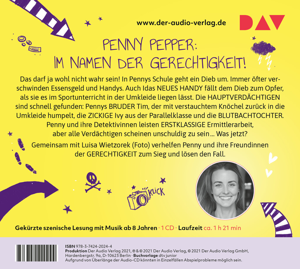 Weitere Ansicht: Penny Pepper 08: Schurken auf dem Schulhof | Ulrike Rylance