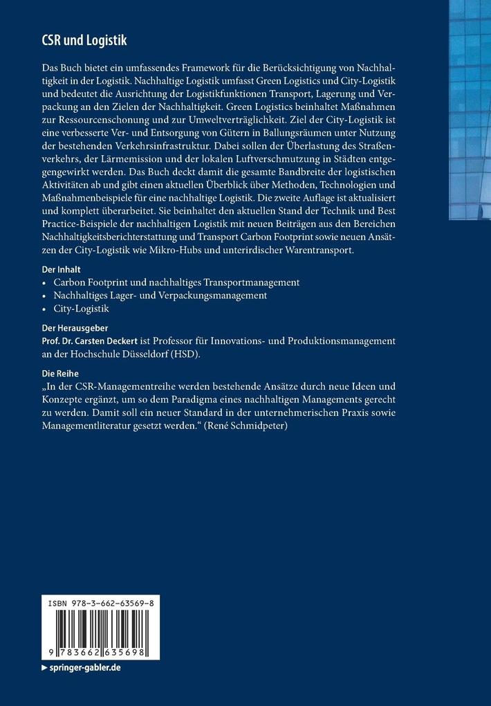 Weitere Ansicht: CSR und Logistik