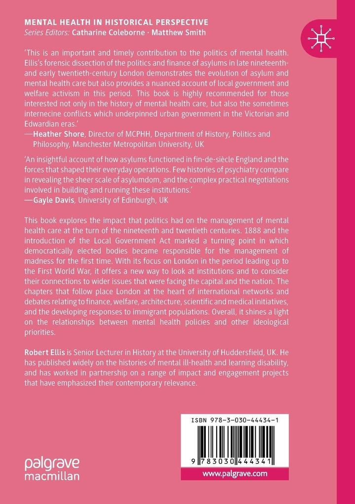 Weitere Ansicht: London and its Asylums, 1888-1914 | Robert Ellis