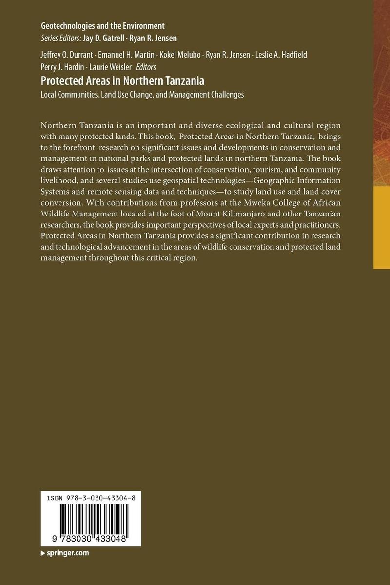 Weitere Ansicht: Protected Areas in Northern Tanzania