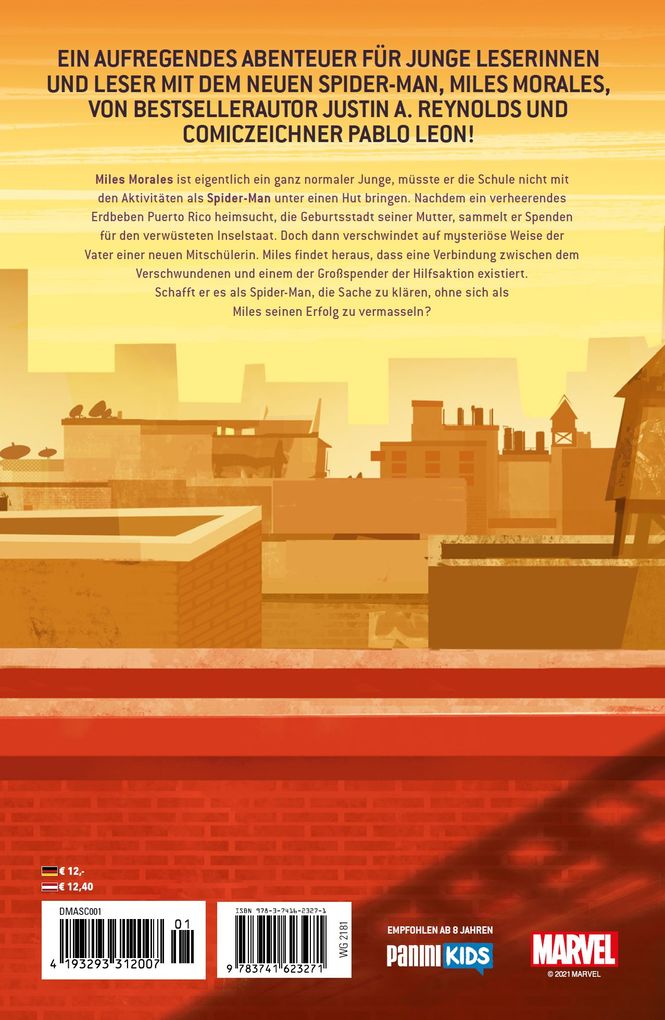Weitere Ansicht: Spider-Man: Miles Morales - Erschütterungen | Justin A. Reynolds, Pablo Leon