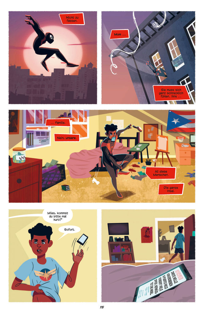 Weitere Ansicht: Spider-Man: Miles Morales - Erschütterungen | Justin A. Reynolds, Pablo Leon