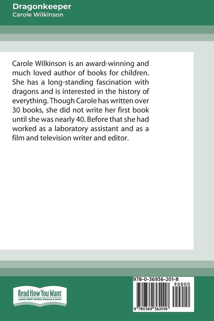 Weitere Ansicht: Dragonkeeper 1 | Carole Wilkinson
