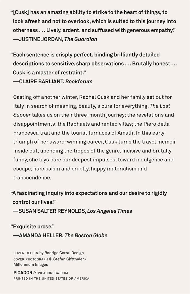 Weitere Ansicht: The Last Supper | Rachel Cusk