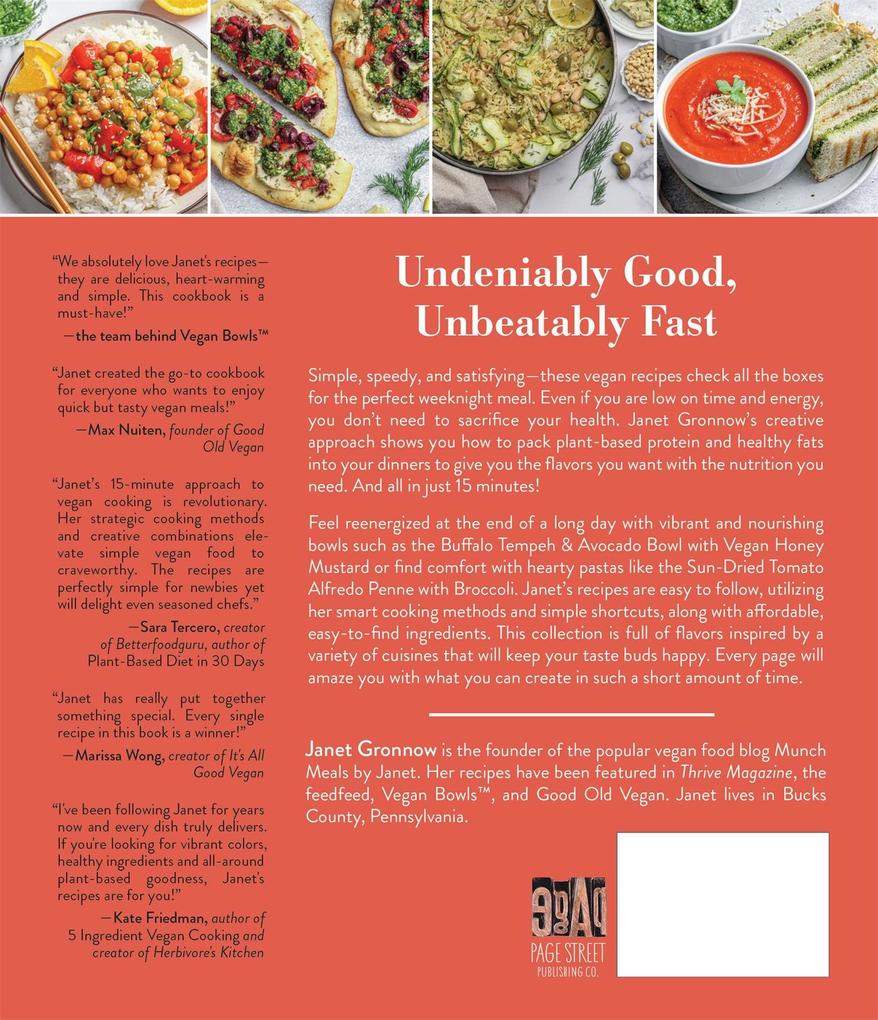 Weitere Ansicht: 15-Minute Vegan Meals | Janet Gronnow