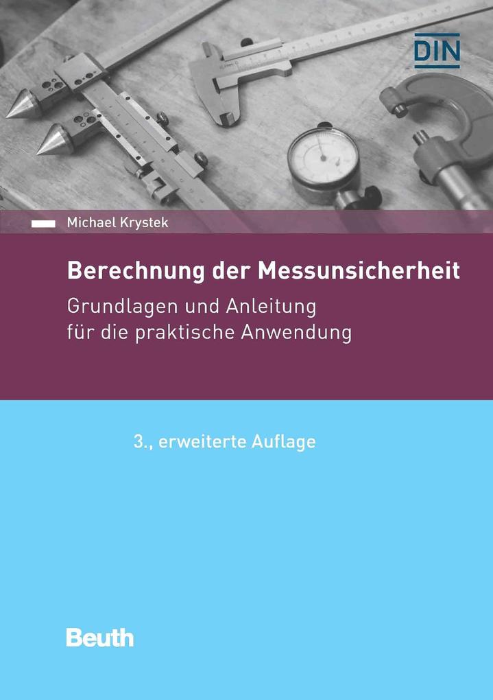 Produktbild: Berechnung der Messunsicherheit | Michael Krystek