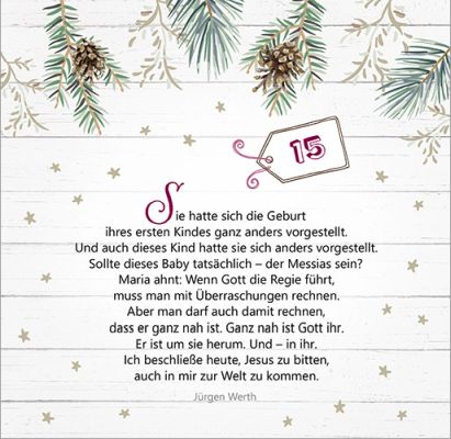 Weitere Ansicht: Weihnachtsfreude für dich - Aufstellbuch