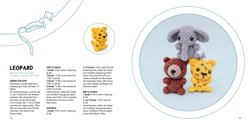 Weitere Ansicht: Mini-Amigurumis | Sarah Abbondio