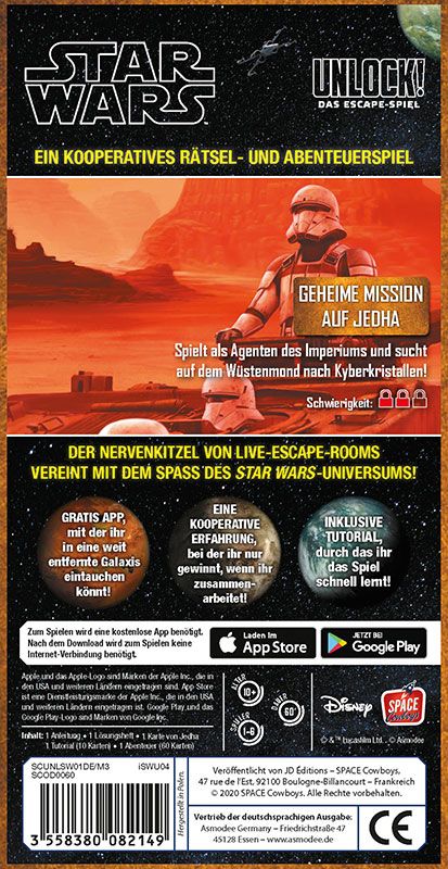 Weitere Ansicht: Space Cowboys - Unlock! Star Wars - Geheime Mission auf Jedha | Cyril Demaegd, Arnaud Pincemaille