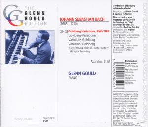 Weitere Ansicht: Goldberg Variations,BWV 988 (1981 Recording) | Glenn Gould