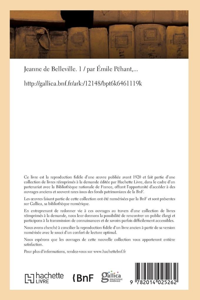 Weitere Ansicht: Jeanne de Belleville | Pehant-E