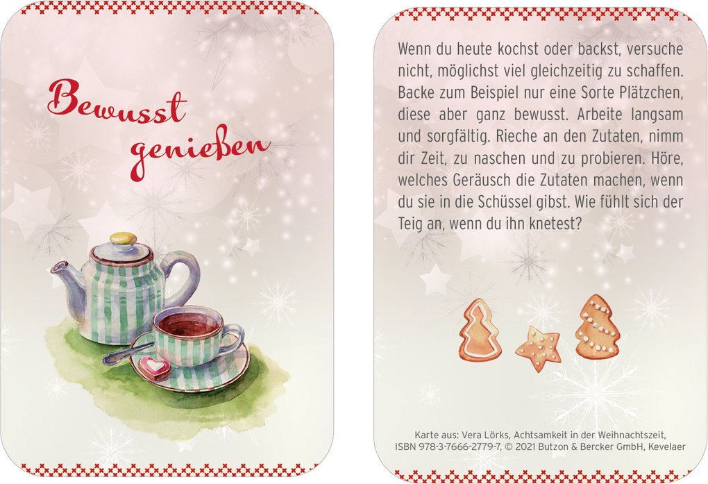 Weitere Ansicht: Achtsamkeit in der Weihnachtszeit | Vera Lörks