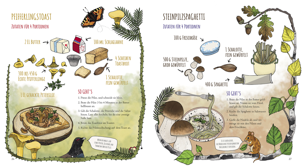 Weitere Ansicht: Meine erste Naturkunde - Beeren und Pilze | Emma Jansson