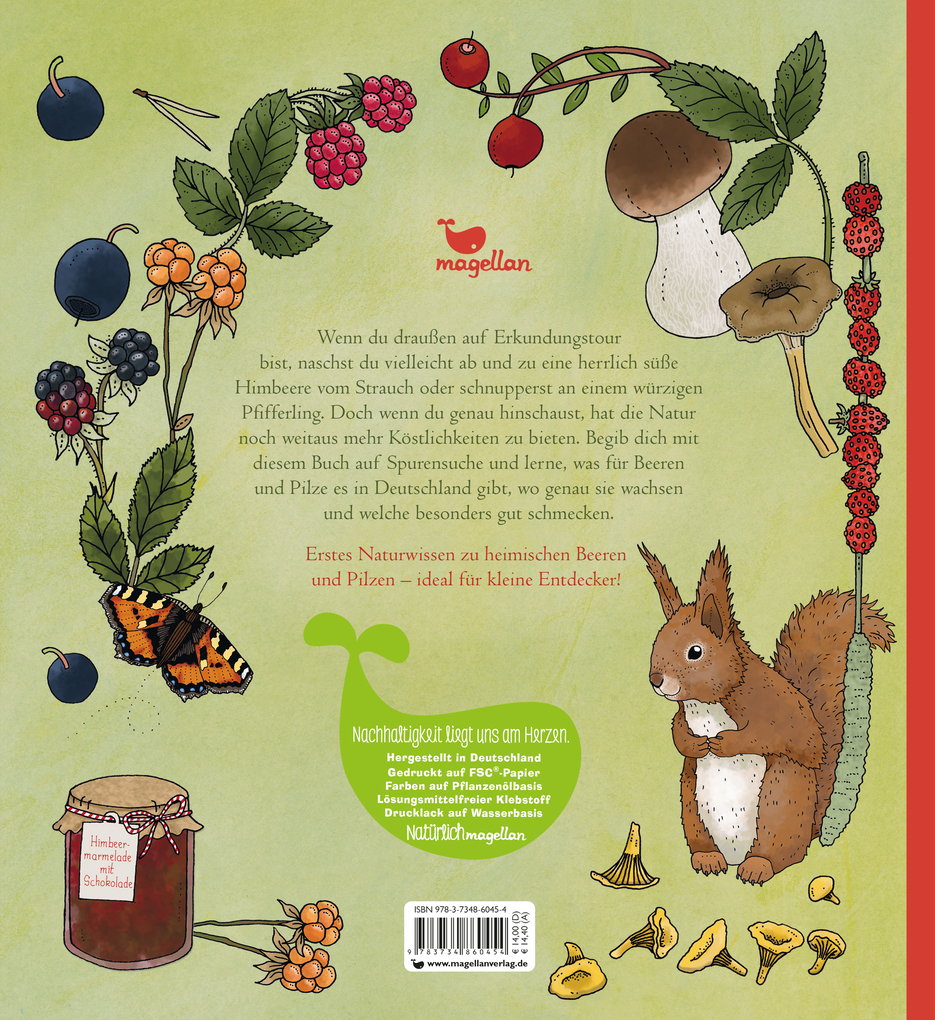 Weitere Ansicht: Meine erste Naturkunde - Beeren und Pilze | Emma Jansson