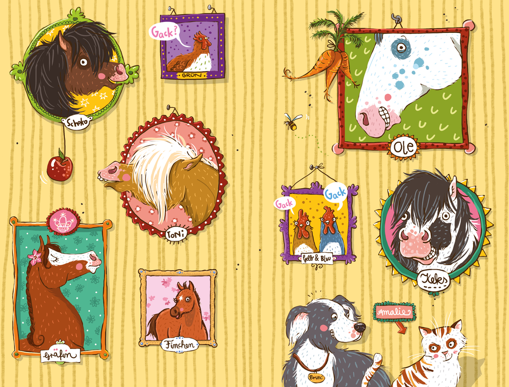 Weitere Ansicht: Die Haferhorde - Pony bei die Fische - Band 18 | Suza Kolb