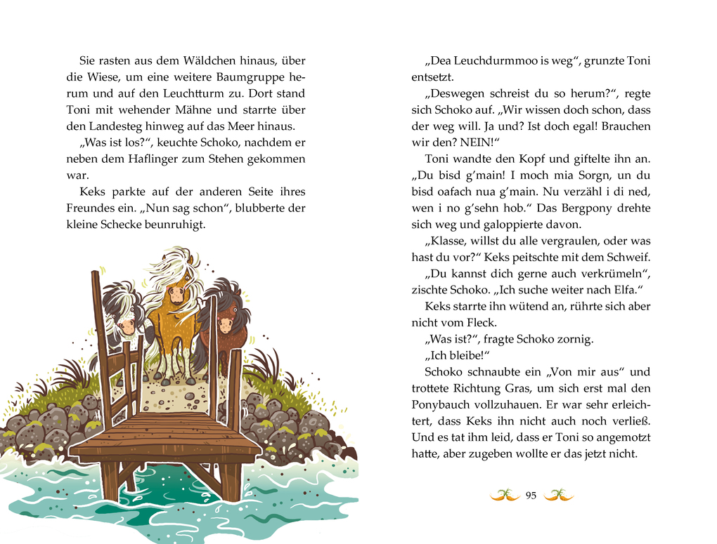 Weitere Ansicht: Die Haferhorde - Pony bei die Fische - Band 18 | Suza Kolb