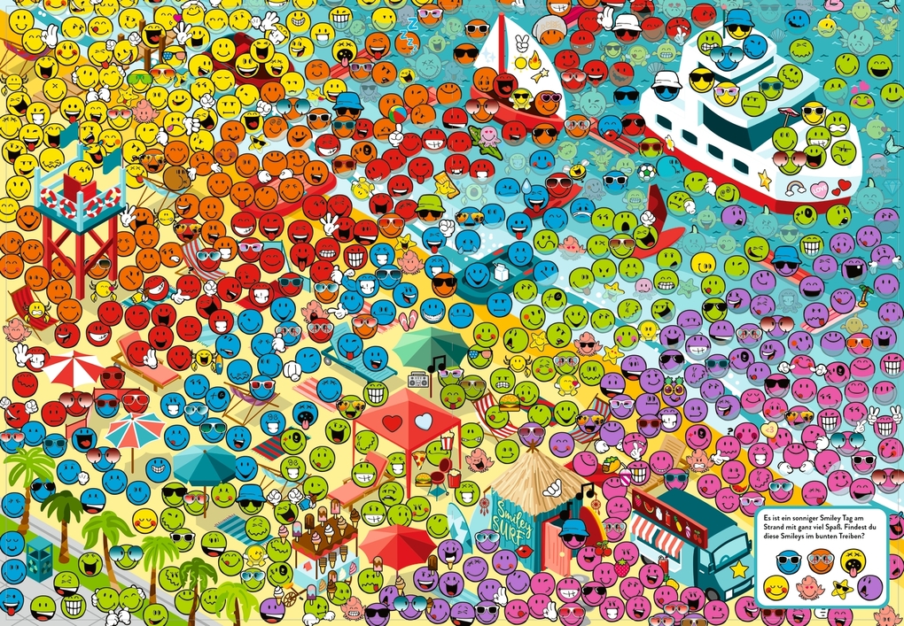 Weitere Ansicht: Wo sind die Smileys®?
