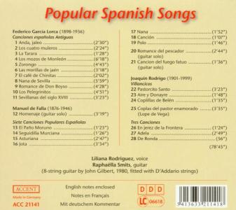Weitere Ansicht: Popular Spanish Songs | Liliana Rodr¡guez