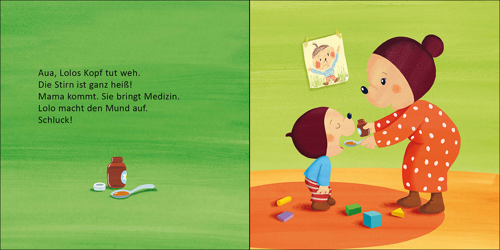 Weitere Ansicht: Lolo ist krank | Sandra Grimm