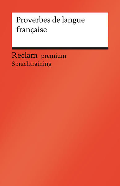Produktbild: Proverbes de langue française