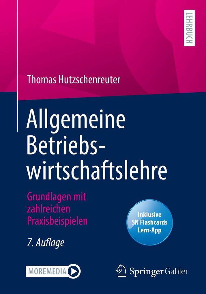 Produktbild: Allgemeine Betriebswirtschaftslehre | Thomas Hutzschenreuter