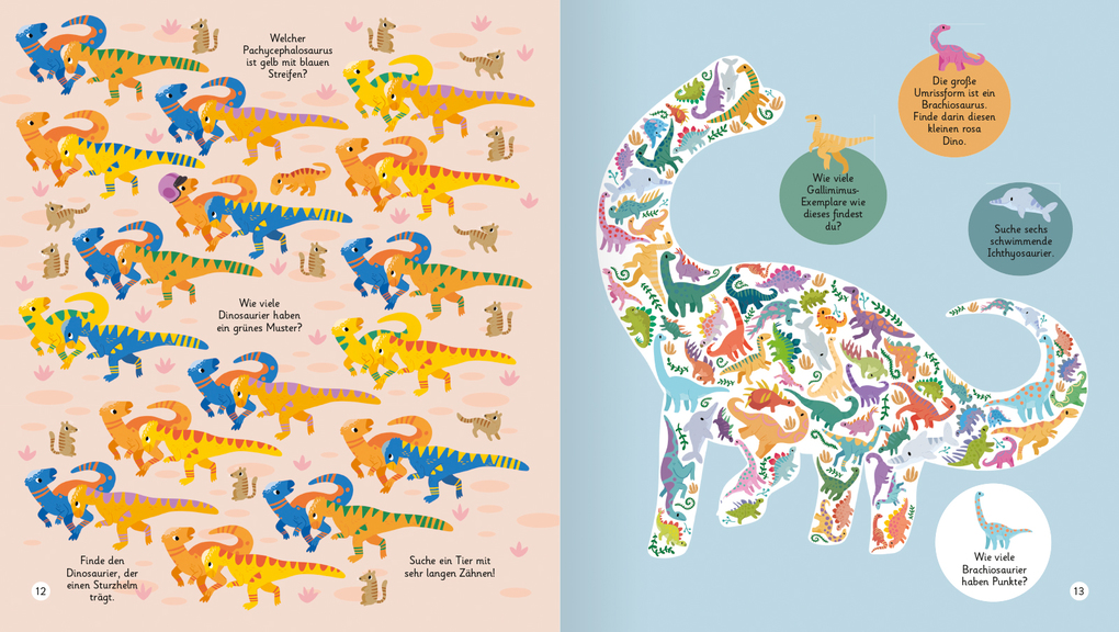 Weitere Ansicht: Mein lustiges Suchbuch - Dinosaurier | Lisa Regan