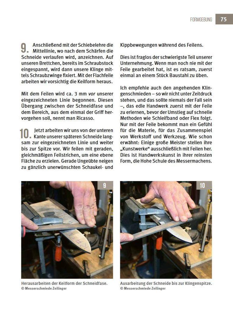 Weitere Ansicht: Messer selbst schmieden | Gerhard Zeilinger