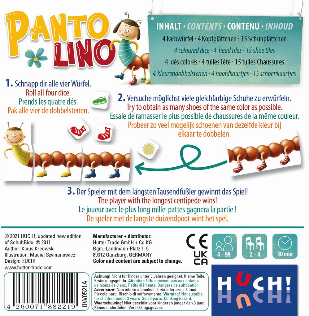 Weitere Ansicht: HUCH! - Pantolino | Kai Haferkamp, Klaus Kreowski
