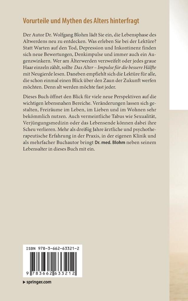 Weitere Ansicht: Das Alter - Impulse für die bessere Hälfte | Wolfgang Blohm