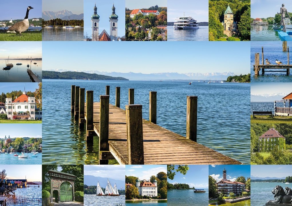 Weitere Ansicht: Starnberger See Puzzle | Tanja Philippeit
