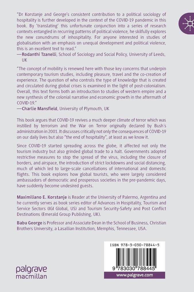 Weitere Ansicht: Mobility and Globalization in the Aftermath of COVID-19 | Maximiliano E. Korstanje, Babu George