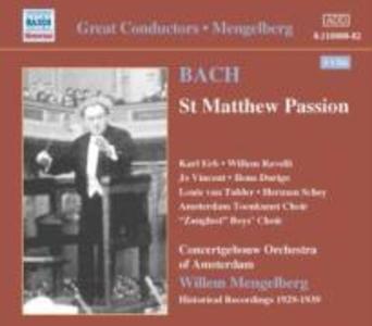 Produktbild: Matthäus-Passion | Mengelberg/Erb/Concertgebouw