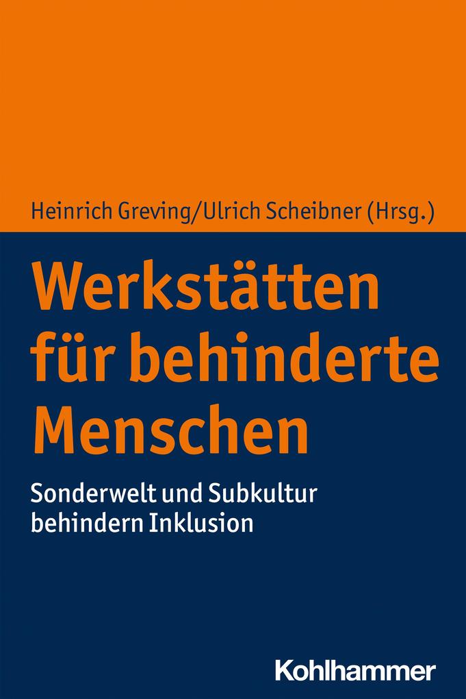 Produktbild: Werkstätten für behinderte Menschen