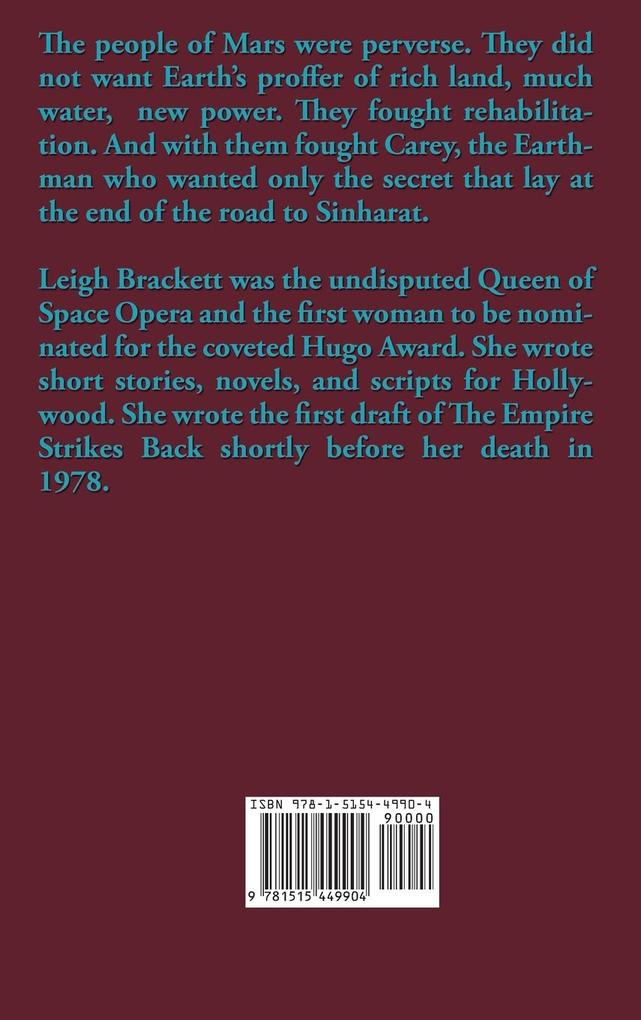 Weitere Ansicht: The Road to Sinharat | Leigh Brackett