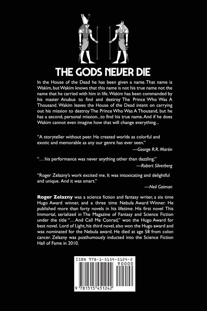 Weitere Ansicht: Creatures of Light and Darkness | Roger Zelazny