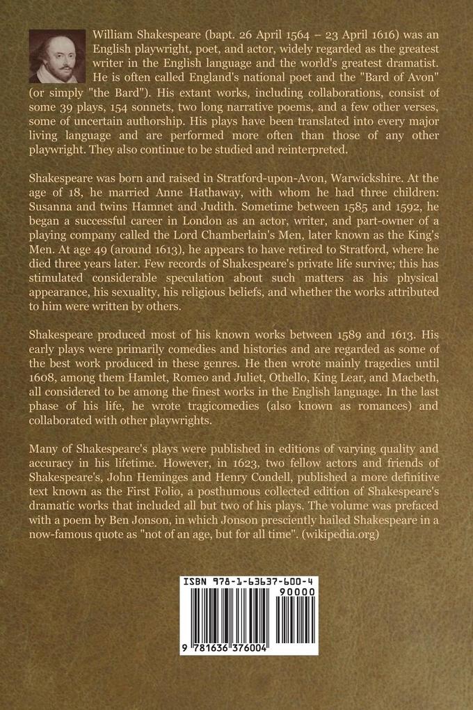 Weitere Ansicht: Arden of Feversham | William Shakespeare