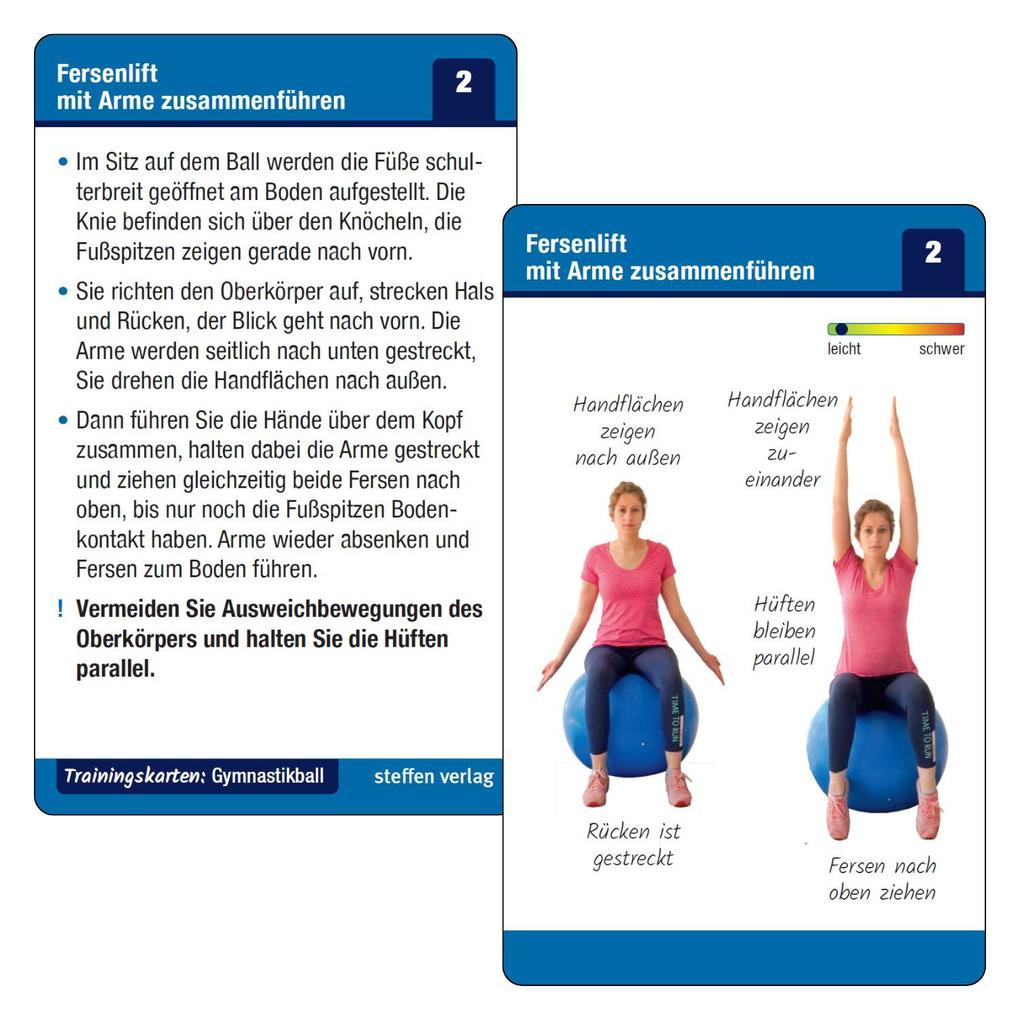 Weitere Ansicht: Trainingskarten: Gymball | Ronald Thomschke