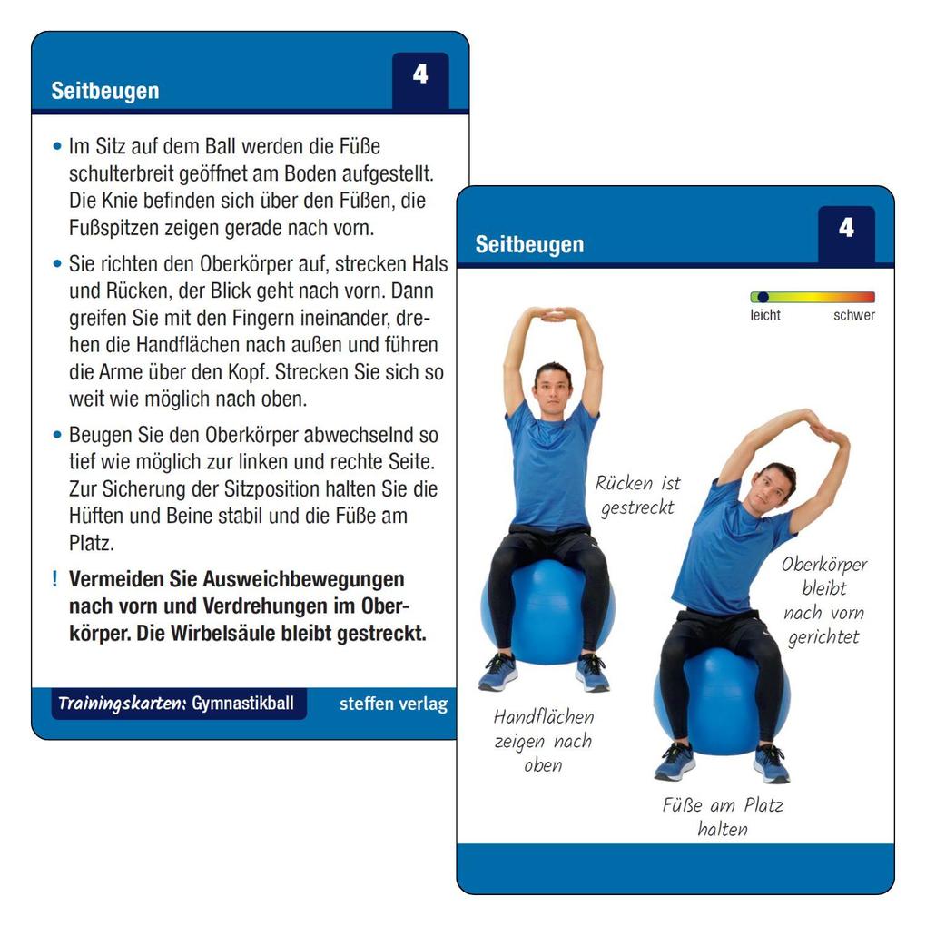 Weitere Ansicht: Trainingskarten: Gymball | Ronald Thomschke