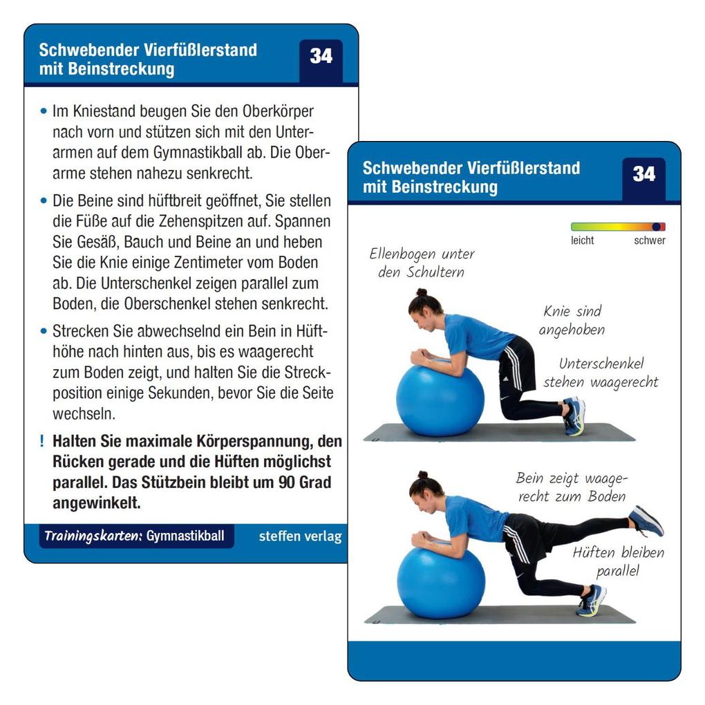 Weitere Ansicht: Trainingskarten: Gymball | Ronald Thomschke