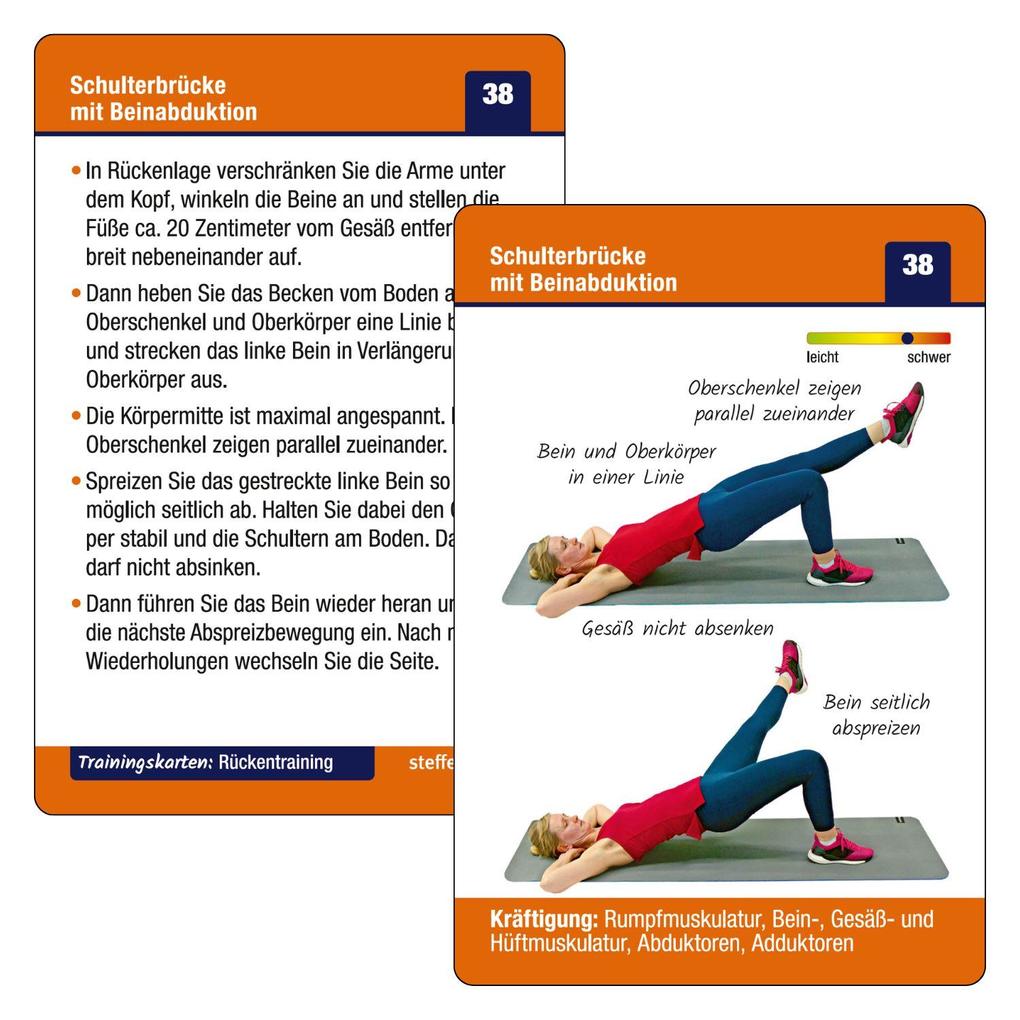 Weitere Ansicht: Trainingskarten: Funktionelles Rückentraining | Ronald Thomschke