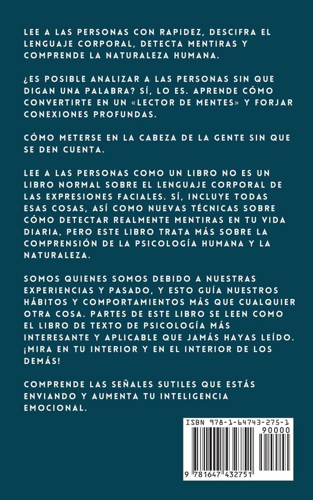 Weitere Ansicht: Lee a las personas como un libro | Patrick King